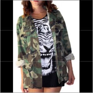 camouflage army jacket 🧥